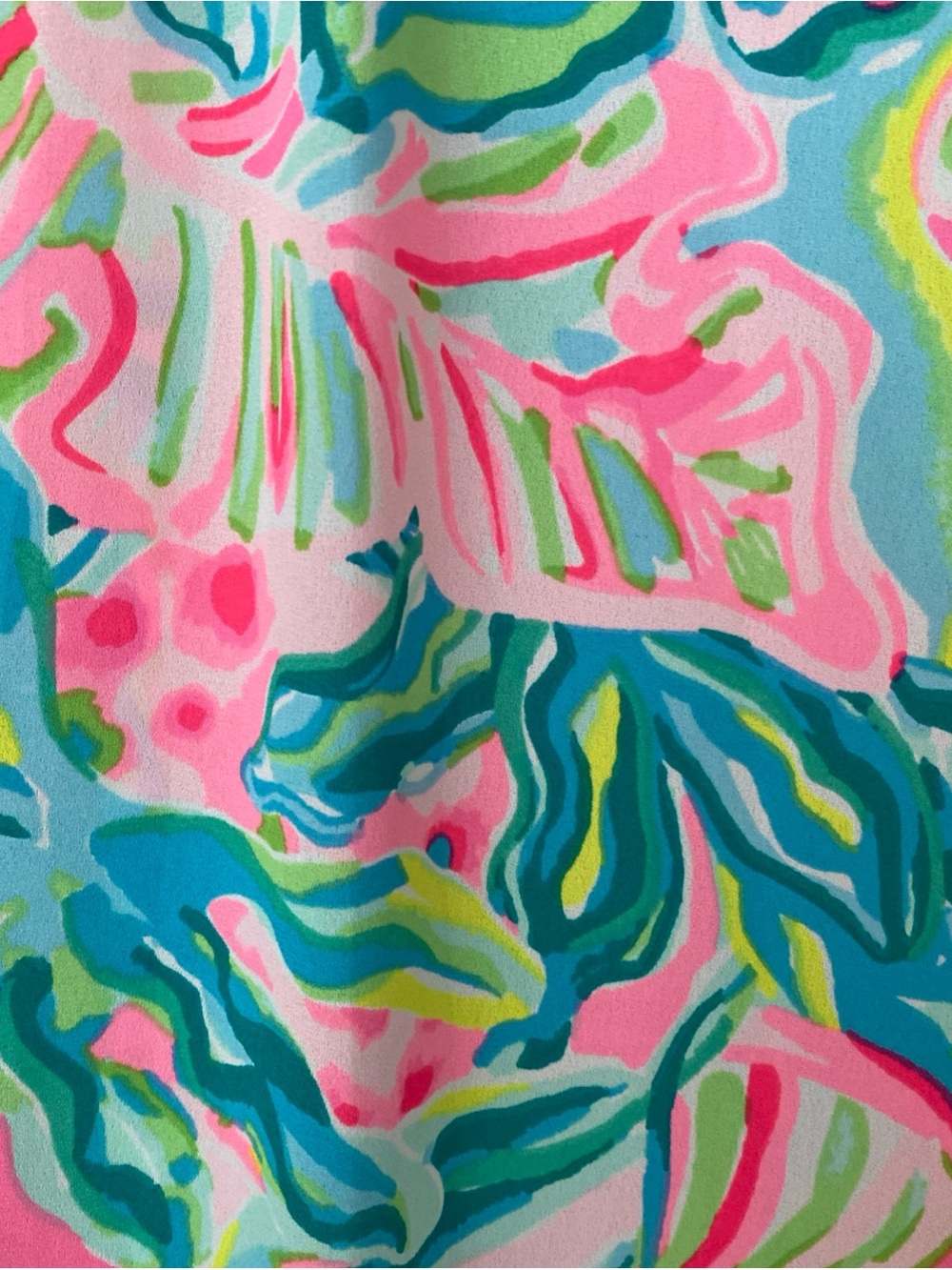Lilly Pulitzer Multicolor Floral Halter Maxi Dress - Turquoise, Pink, Green - Picture 5 of 13